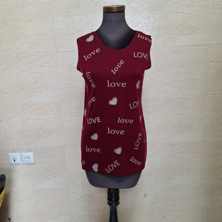 تاپ ویسکوز طرح love