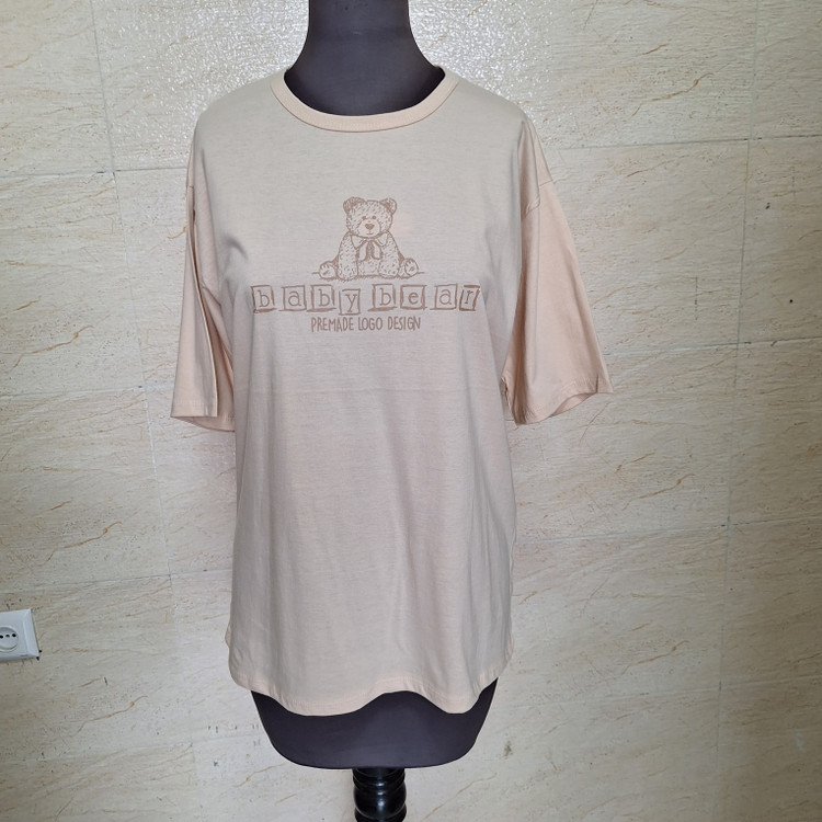 تیشرت لانگ نخ پنبه