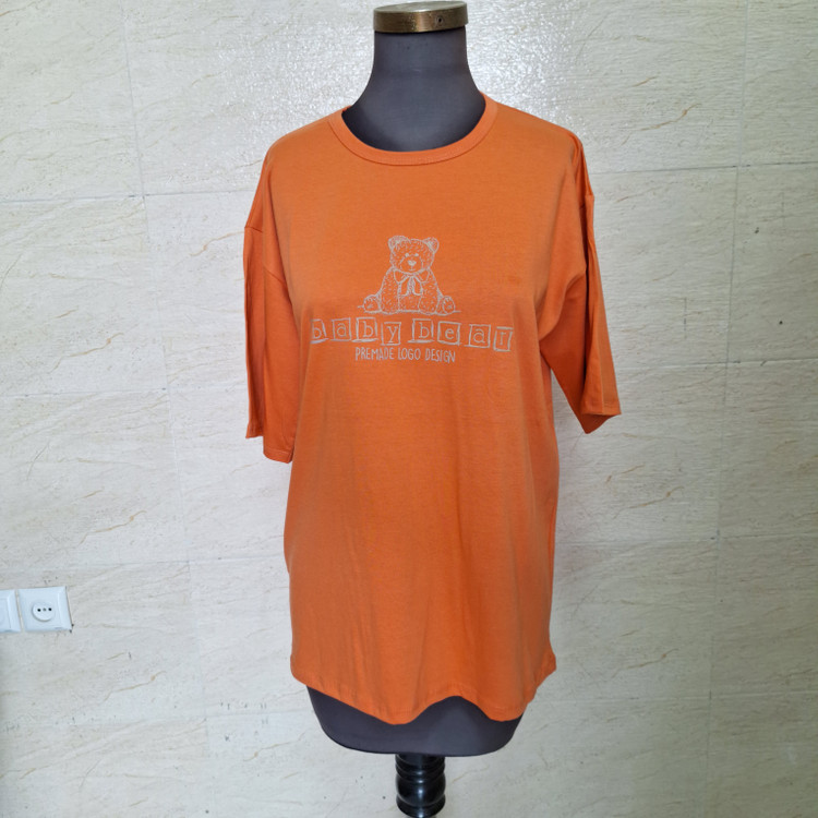 تیشرت لانگ نخ پنبه